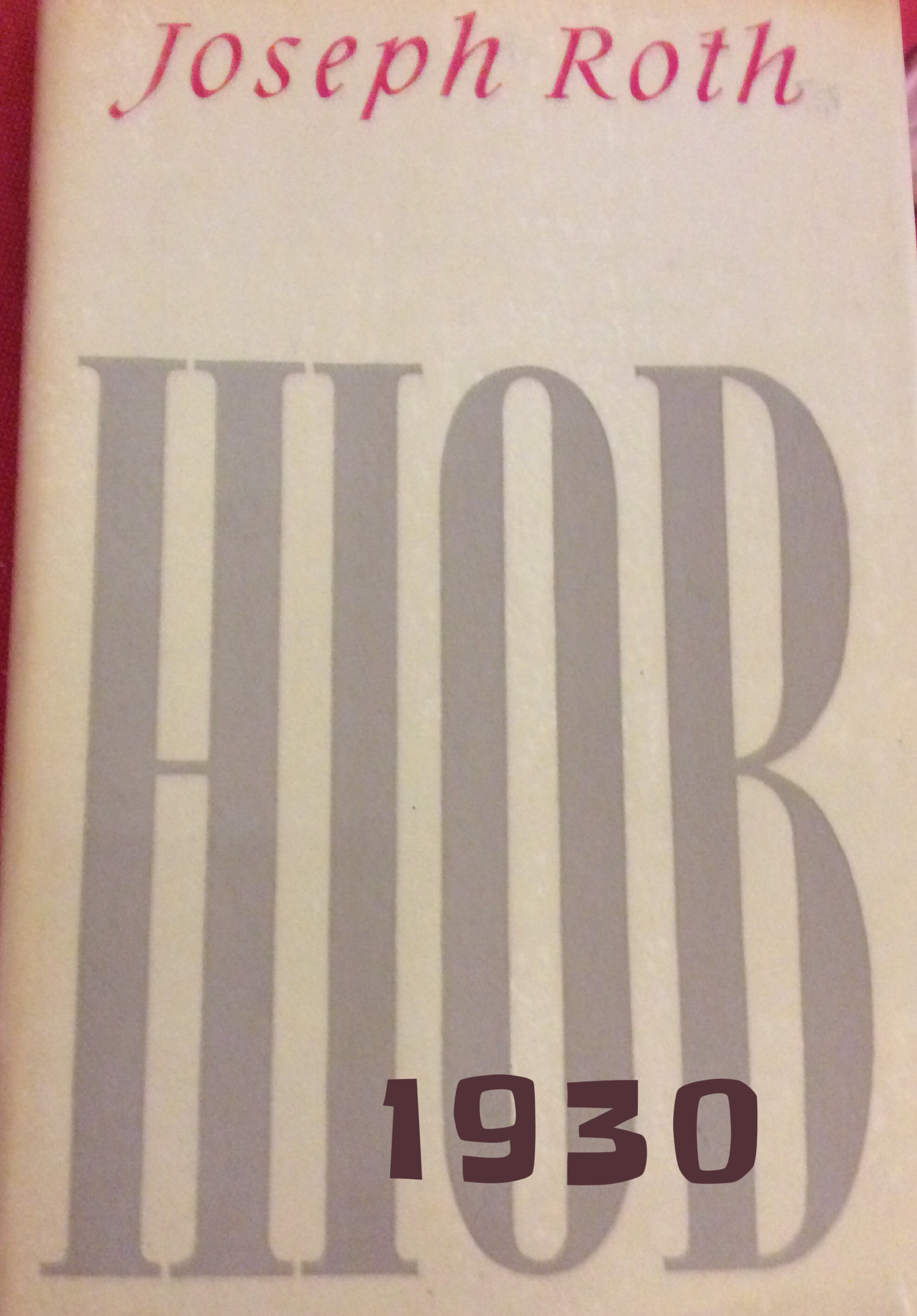 1930: „Hiob“ von Joseph Roth